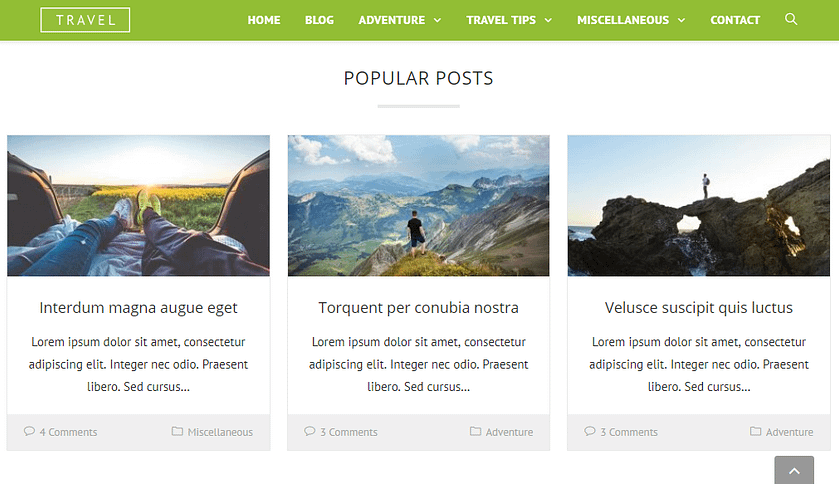 Finding the best themes like OceanWP
